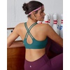 image:imageRUNNING GIRL Sports Bras for Women High Support Molded Cup High Impact Sports Bras with Sewn in Pads Workout Yoga BraCgreen