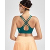 image:imageRUNNING GIRL Sports Bras for Women High Support Molded Cup High Impact Sports Bras with Sewn in Pads Workout Yoga BraCgreen