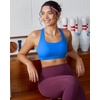 image:imageRUNNING GIRL Sports Bras for Women High Support Molded Cup High Impact Sports Bras with Sewn in Pads Workout Yoga BraCsparkle Blue