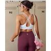 image:imageRUNNING GIRL Sports Bras for Women High Support Molded Cup High Impact Sports Bras with Sewn in Pads Workout Yoga BraCwhite