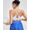 image:imageRUNNING GIRL Sports Bras for Women High Support Molded Cup High Impact Sports Bras with Sewn in Pads Workout Yoga BraCwhite