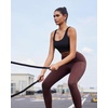 image:imageRUNNING GIRL Sports Bras for Women High SupportAdjustable Strap Molded Cup Sports Bra with Swen PadsBlack
