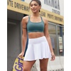 image:imageRUNNING GIRL Sports Bras for Women High SupportCrissCross Back Strappy Bra Moulded Cup High Impact Workout Crop TopsAash Green