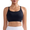 image:imageRUNNING GIRL Sports Bras for WomenLight Impact Molded Cup Strap Sports Bra with Sewn in PadsBest for AC CupAblack