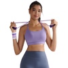 image:imageRUNNING GIRL Sports Bras for WomenLight Impact Molded Cup Strap Sports Bra with Sewn in PadsBest for AC CupAmisty Purple