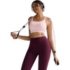 image:imageRUNNING GIRL Sports Bras for WomenLight Impact Molded Cup Strap Sports Bra with Sewn in PadsBest for AC CupApink