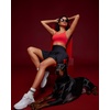 image:imageRUNNING GIRL Sports Bras for WomenLight Impact Molded Cup Strap Sports Bra with Sewn in PadsBest for AC CupAred