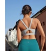 image:imageRUNNING GIRL Sports Bras for WomenLight Impact Molded Cup Strap Sports Bra with Sewn in PadsBest for AC CupBgrey