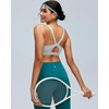 image:imageRUNNING GIRL Sports Bras for WomenLight Impact Molded Cup Strap Sports Bra with Sewn in PadsBest for AC CupBgrey