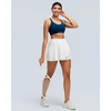 image:imageRUNNING GIRL Sports Bras for WomenLight Impact Molded Cup Strap Sports Bra with Sewn in PadsBest for AC CupBnavy Blue