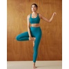 image:imageRUNNING GIRL Sports Bras for WomenLight Impact Molded Cup Strap Sports Bra with Sewn in PadsBest for AC CupBteal