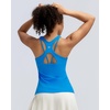 image:imageRUNNING GIRL Tank Tops with Built in BrasWorkout Racerback Tank Tops for Women Athletic Yoga TopAbright Blue