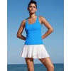 image:imageRUNNING GIRL Tank Tops with Built in BrasWorkout Racerback Tank Tops for Women Athletic Yoga TopAbright Blue