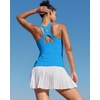 image:imageRUNNING GIRL Tank Tops with Built in BrasWorkout Racerback Tank Tops for Women Athletic Yoga TopAbright Blue