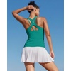 image:imageRUNNING GIRL Tank Tops with Built in BrasWorkout Racerback Tank Tops for Women Athletic Yoga TopAgreen