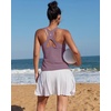 image:imageRUNNING GIRL Tank Tops with Built in BrasWorkout Racerback Tank Tops for Women Athletic Yoga TopApurple