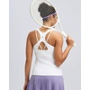 image:imageRUNNING GIRL Tank Tops with Built in BrasWorkout Racerback Tank Tops for Women Athletic Yoga TopAwhite