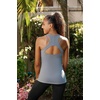 image:imageRUNNING GIRL Tank Tops with Built in BrasWorkout Racerback Tank Tops for Women Athletic Yoga TopBlight Blue