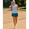 image:imageRUNNING GIRL Tank Tops with Built in BrasWorkout Racerback Tank Tops for Women Athletic Yoga TopBsky Blue