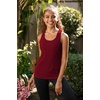 image:imageRUNNING GIRL Tank Tops with Built in BrasWorkout Racerback Tank Tops for Women Athletic Yoga TopBwinedred