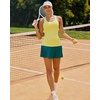 image:imageRUNNING GIRL Tank Tops with Built in BrasWorkout Racerback Tank Tops for Women Athletic Yoga TopByellow
