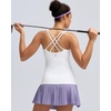 image:imageRUNNING GIRL Workout Tank Tops for Women with Built in BraGym Athletic Yoga Tops Tight Square Neck Sleeveless ShirtsWhite