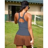 image:imageRUNNING GIRL Workout Tops for WomenRacerback Tank Tops with Built in BrasPadded Sports Bra Yoga Tank Athletic TopsAnavy