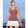 image:imageRUNNING GIRL Workout Tops for WomenRacerback Tank Tops with Built in BrasPadded Sports Bra Yoga Tank Athletic TopsArose Red