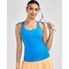 image:imageRUNNING GIRL Workout Tops for WomenRacerback Tank Tops with Built in BrasPadded Sports Bra Yoga Tank Athletic TopsDbright Blue