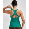 image:imageRUNNING GIRL Workout Tops for WomenRacerback Tank Tops with Built in BrasPadded Sports Bra Yoga Tank Athletic TopsDgreen