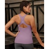 image:imageRUNNING GIRL Workout Tops for WomenRacerback Tank Tops with Built in BrasPadded Sports Bra Yoga Tank Athletic TopsDpurple