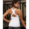 image:imageRUNNING GIRL Workout Tops for WomenRacerback Tank Tops with Built in BrasPadded Sports Bra Yoga Tank Athletic TopsDwhite
