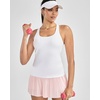 image:imageRUNNING GIRL Workout Tops for WomenRacerback Tank Tops with Built in BrasPadded Sports Bra Yoga Tank Athletic TopsDwhite