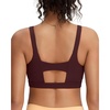 image:imageRUNNING GIRL Sports Bra for Women High Support Molded Cup Supportive High Impact Sports Bras with Sewn in PadsAmaroon