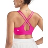 image:imageRUNNING GIRL Sports Bras for Women High Support Molded Cup High Impact Sports Bras with Sewn in Pads Workout Yoga BraChot Pink