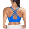 image:imageRUNNING GIRL Sports Bras for Women High Support Molded Cup High Impact Sports Bras with Sewn in Pads Workout Yoga BraCsparkle Blue