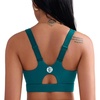 image:imageRUNNING GIRL Sports Bras for Women High SupportAdjustable Strap Molded Cup Sports Bra with Swen PadsTeal