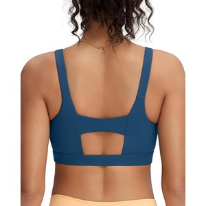 image:imageRUNNING GIRL Sports Bra for Women High Support Molded Cup Supportive High Impact Sports Bras with Sewn in PadsAdeep Blue