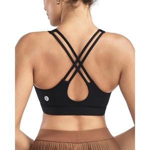 image:imageRUNNING GIRL Sports Bras for Women High Support Molded Cup High Impact Sports Bras with Sewn in Pads Workout Yoga BraCblack