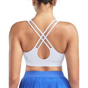 image:imageRUNNING GIRL Sports Bras for Women High Support Molded Cup High Impact Sports Bras with Sewn in Pads Workout Yoga BraCwhite