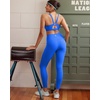 image:imageRUNNING GIRL Buttery Soft High Waist Leggings for WomenTummy Control Workout Athletic Yoga Leggings with PocketsBright Blue