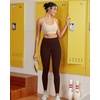 image:imageRUNNING GIRL Buttery Soft High Waist Leggings for WomenTummy Control Workout Athletic Yoga Leggings with PocketsBrown