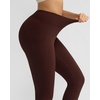 image:imageRUNNING GIRL Buttery Soft High Waist Leggings for WomenTummy Control Workout Athletic Yoga Leggings with PocketsBrown