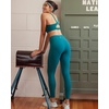 image:imageRUNNING GIRL Buttery Soft High Waist Leggings for WomenTummy Control Workout Athletic Yoga Leggings with PocketsGreen