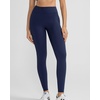 image:imageRUNNING GIRL Buttery Soft High Waist Leggings for WomenTummy Control Workout Athletic Yoga Leggings with PocketsNavy Blue