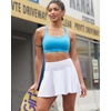 image:imageRUNNING GIRL High Impact Sports Bras for Women  Scoop Neck Strappy Sports Bra High Support Moulded Cup Workout BraDbright Blue