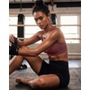 image:imageRUNNING GIRL High Impact Sports Bras for Women  Scoop Neck Strappy Sports Bra High Support Moulded Cup Workout BraDdeep Taupe