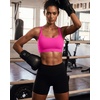 image:imageRUNNING GIRL High Impact Sports Bras for Women  Scoop Neck Strappy Sports Bra High Support Moulded Cup Workout BraDhot Pink