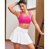 image:imageRUNNING GIRL High Impact Sports Bras for WomenCrisscross Back High Support Bra Moulded Cup Workout Bra Push upWX3072 Hot Pink XXL