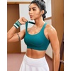 image:imageRUNNING GIRL High Impact Sports Bras for WomenCrisscross Back High Support Bra Moulded Cup Workout Bra Push upWX3072 Storm Teal M